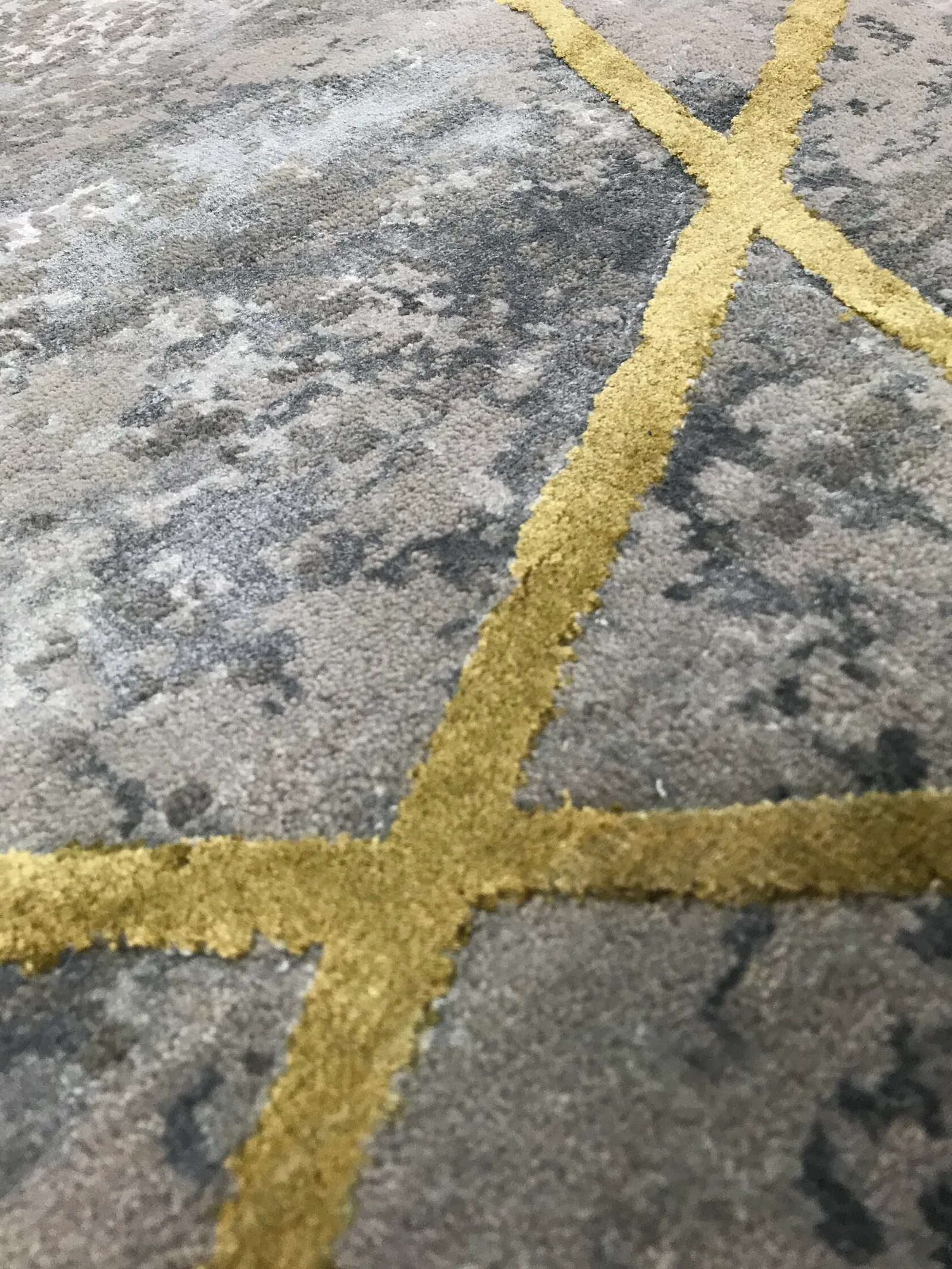Ковер ручной работы Gold Lines