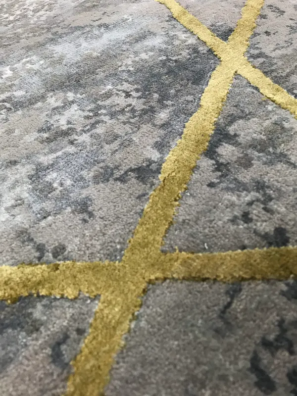 Ковер ручной работы Gold Lines