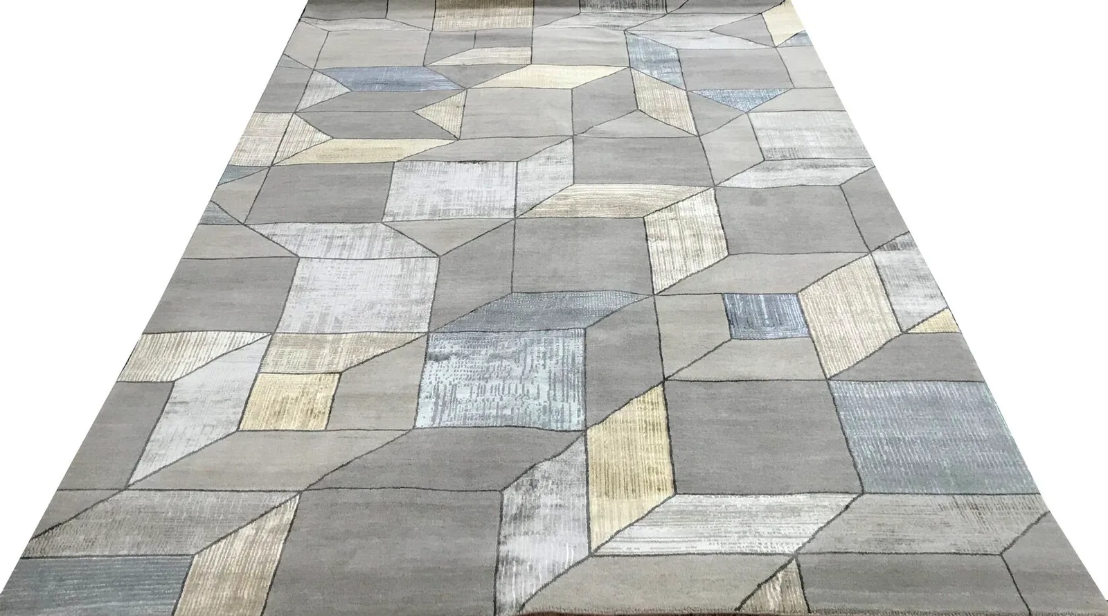 Ковер ручной работы Square Geometry