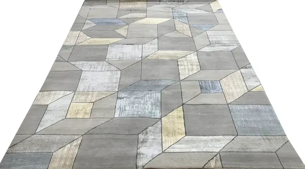 Ковер ручной работы Square Geometry