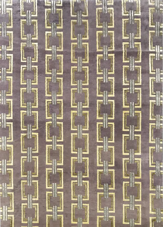 Ковер ручной работы Gold Chains
