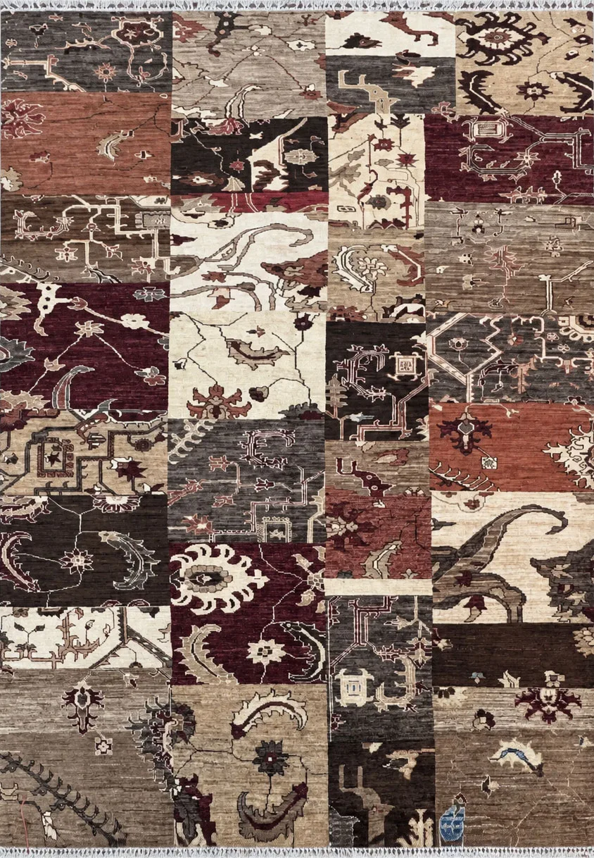 Ковер ручной работы Patchwork