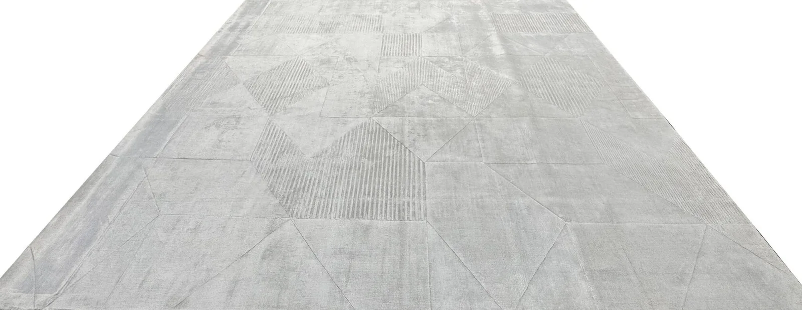 Ковер ручной работы Grayscale Design
