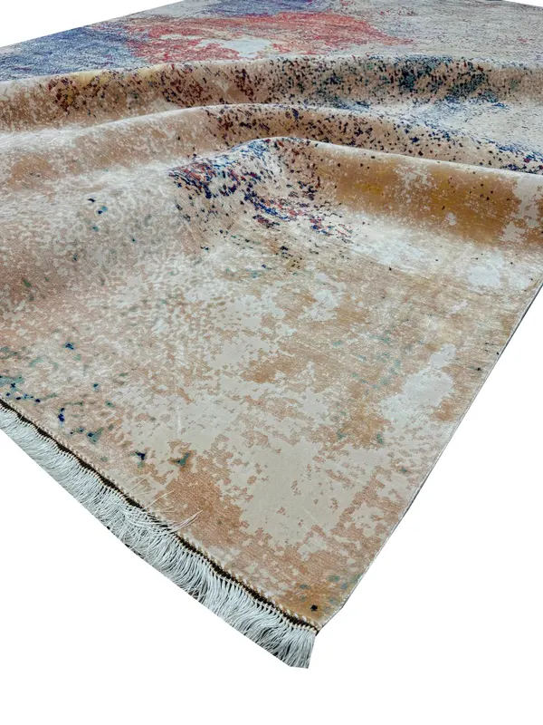Ковер машинной работы с ручной обработкой Rainbow Rug