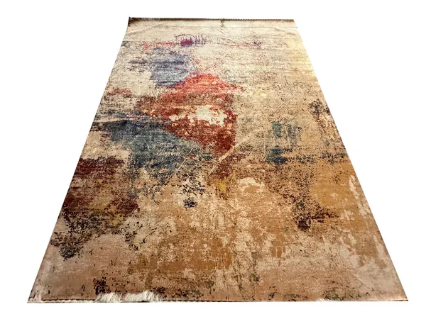 Ковер машинной работы с ручной обработкой Rainbow Rug