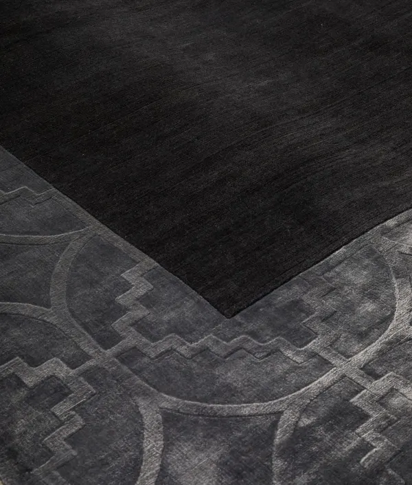 Ковер ручной работы Graphite Grey