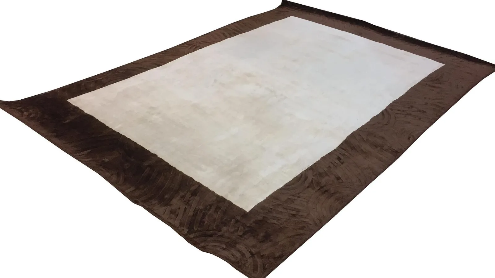 Ковер ручной работы Carving WhiteBrown