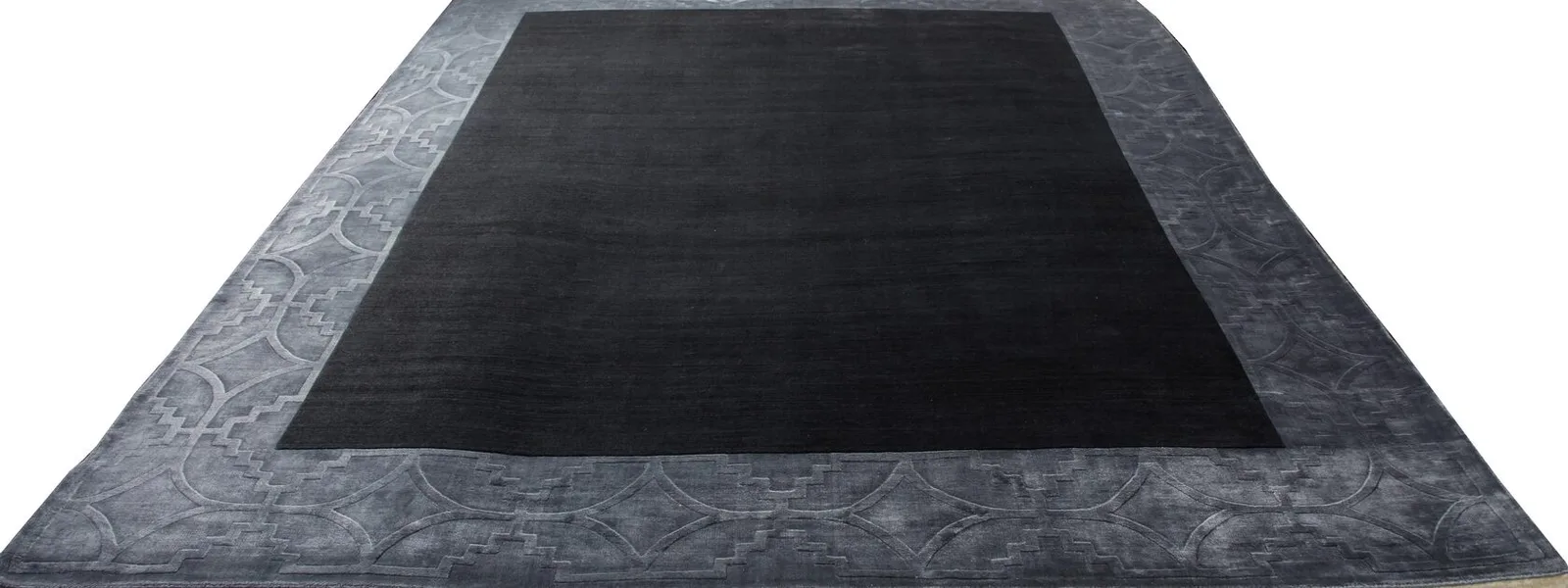 Ковер ручной работы Graphite Grey