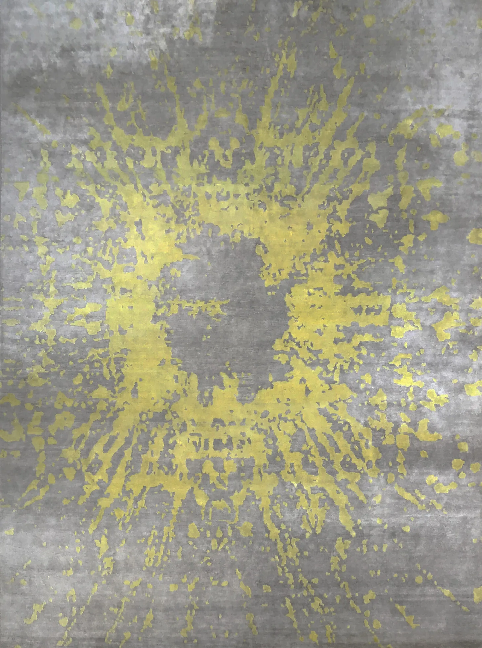 Ковер ручной работы Gray Sun