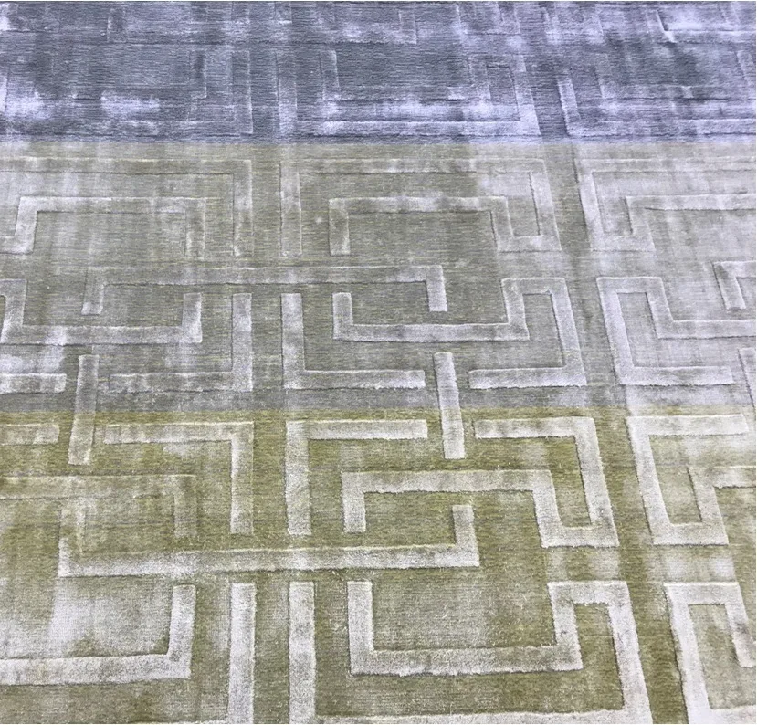 Ковер ручной работы Viscose Gradient