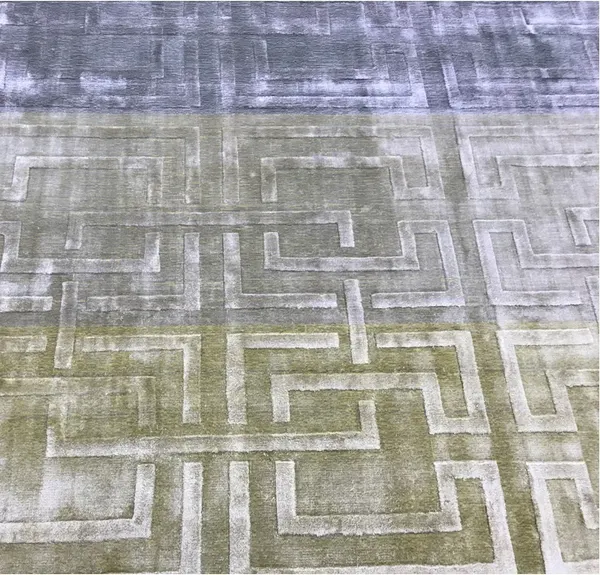 Ковер ручной работы Viscose Gradient