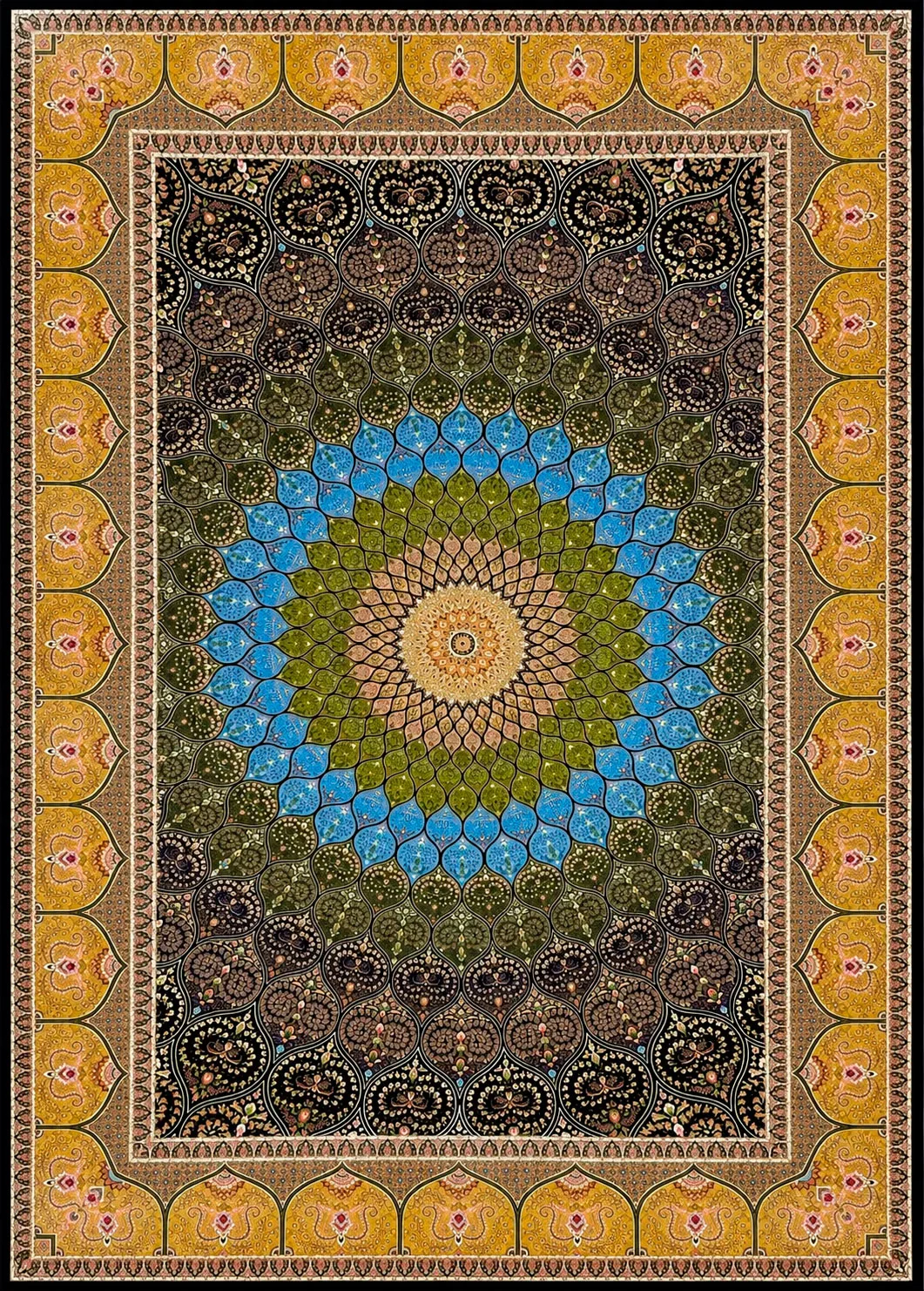 Ковер машинной работы Celestial Bloom