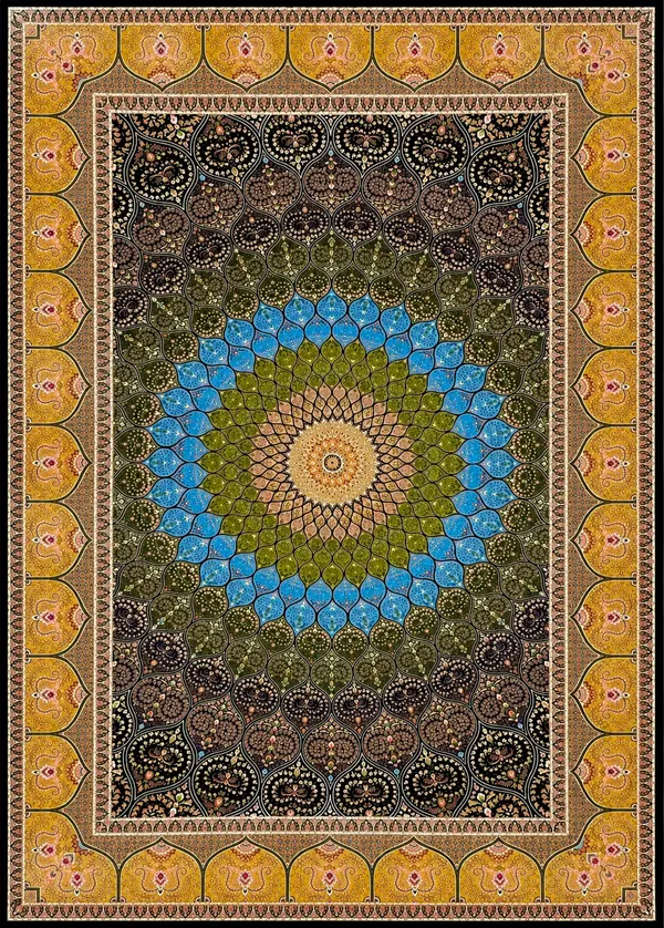 Ковер машинной работы Celestial Bloom