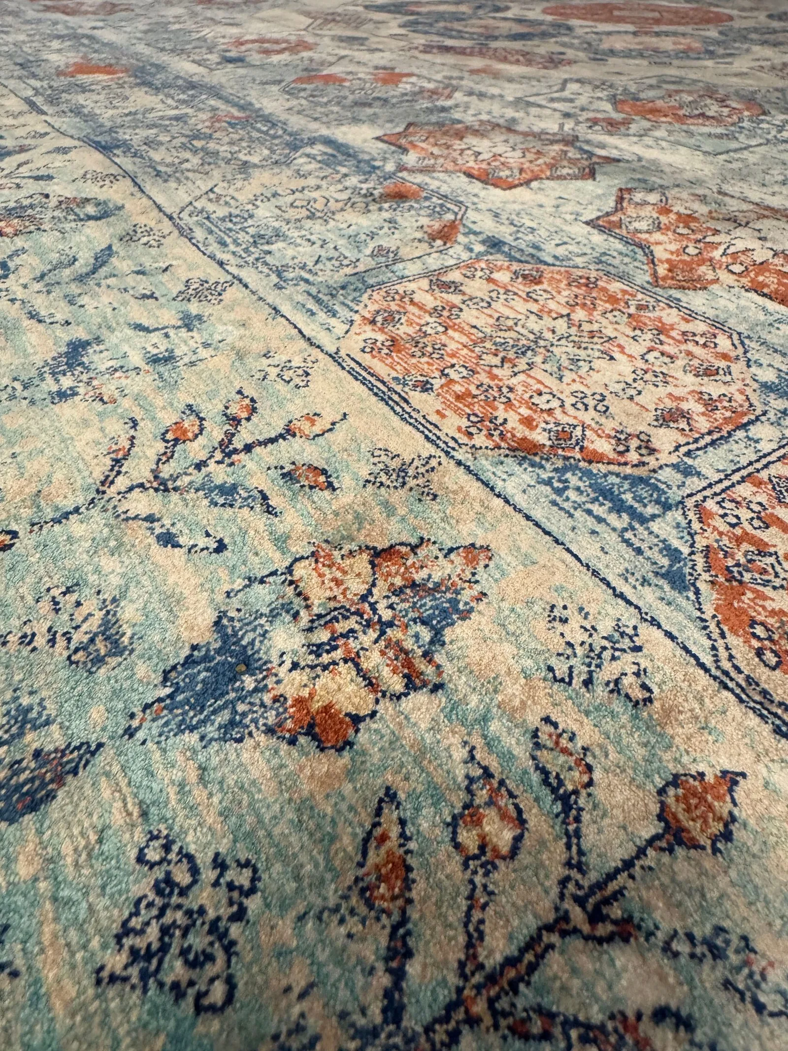 Ковер машинной работы с ручной обработкой Traditional Look