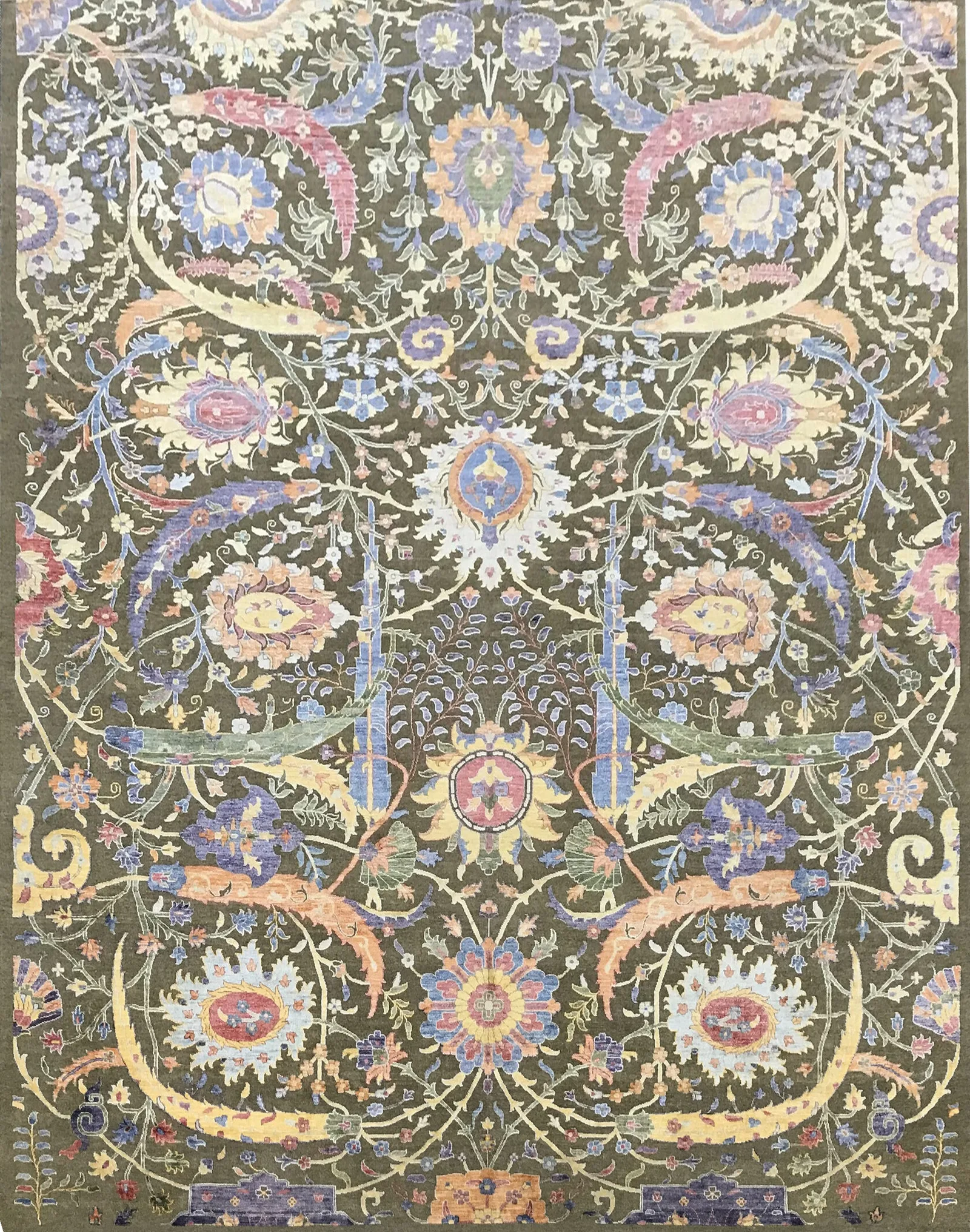 Ковер ручной работы Floral Harmony Elegance