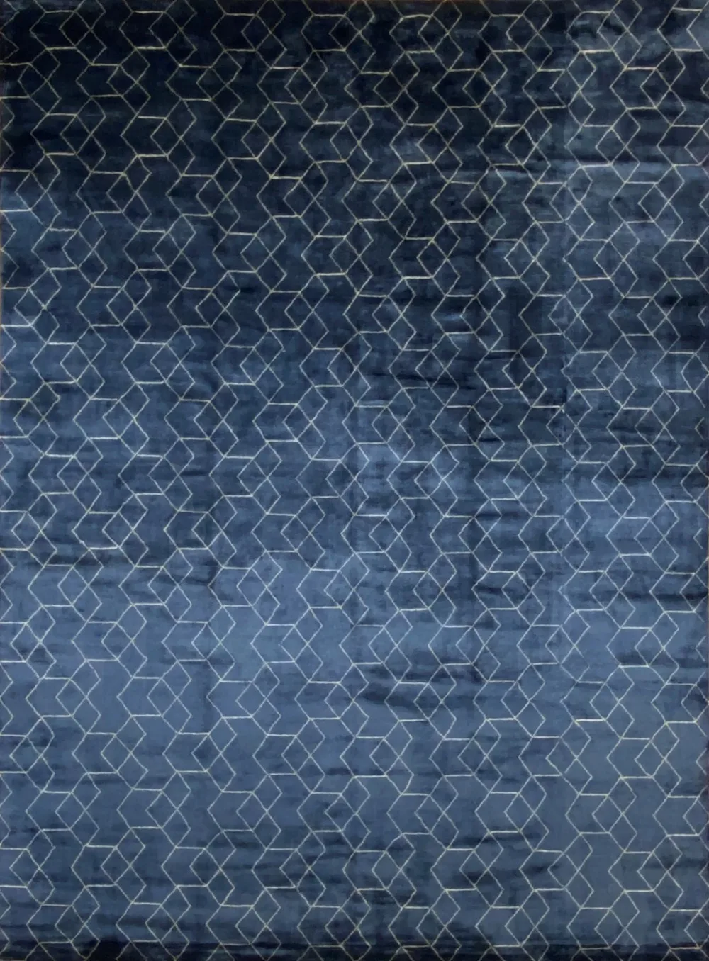 Ковер ручной работы Viscose Geometry