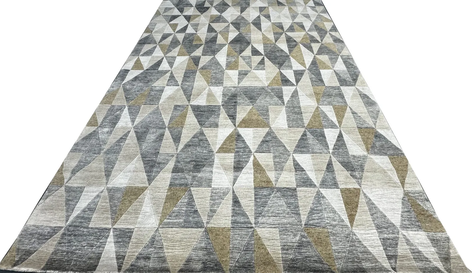 Ковер ручной работы Lightweave Triangles