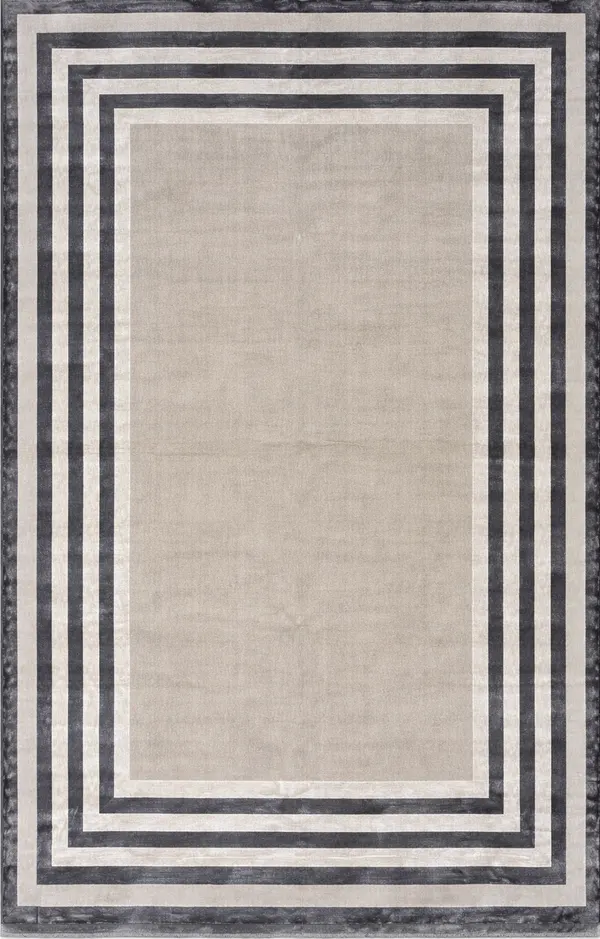 Ковер ручной работы Grey Border