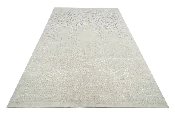 Ковер ручной работы White Dots Tasvira