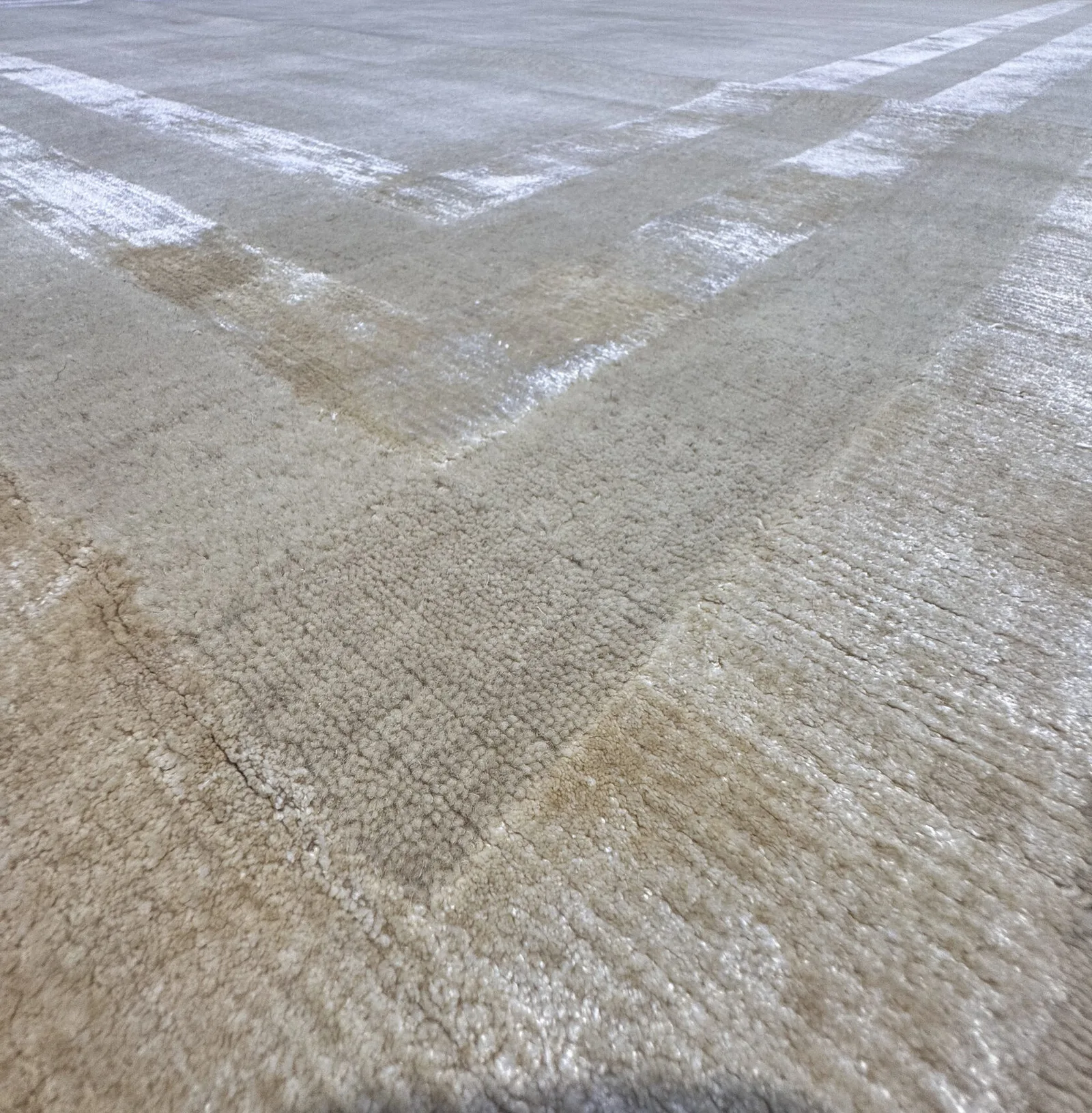 Ковер ручной работы Silt Border
