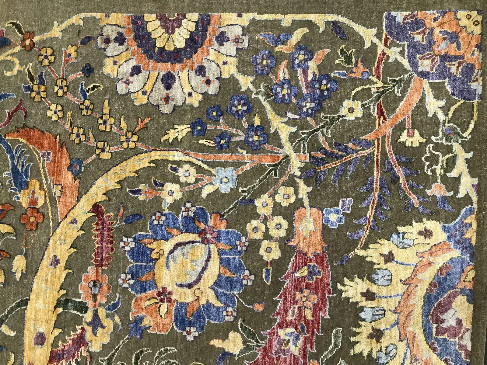 Ковер ручной работы Floral Harmony Elegance