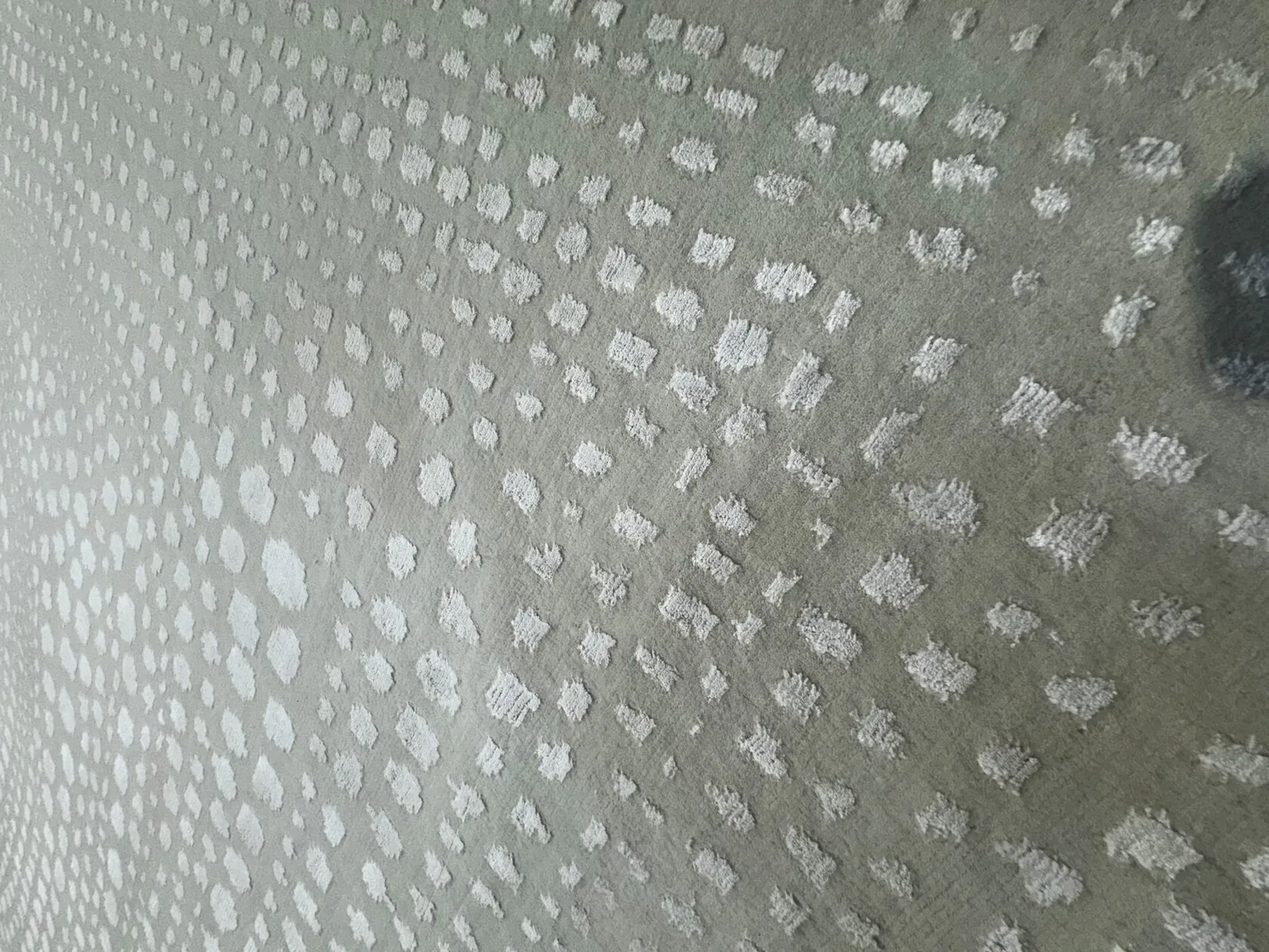 Ковер ручной работы White Dots Tasvira