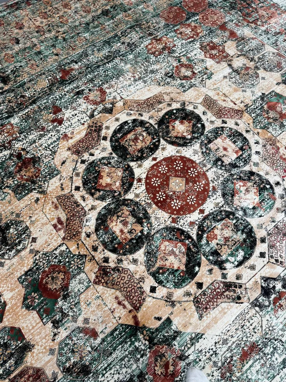 Ковер машинной работы с ручной обработкой Traditional Look