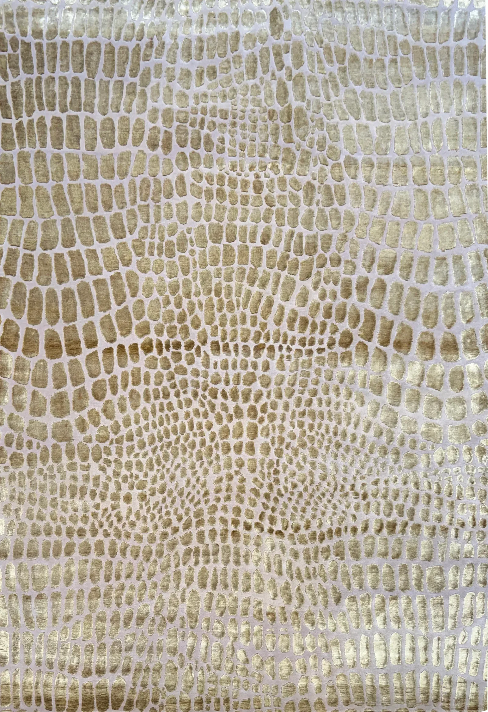 Ковер ручной работы Gold Leather