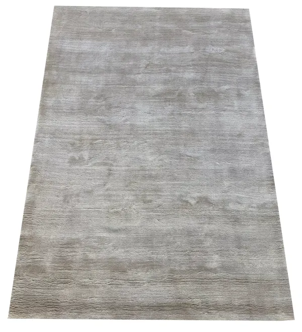 Ковер ручной работы Grey Tencel