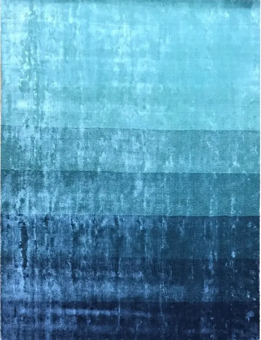 Ковер ручной работы Viscose Gradient