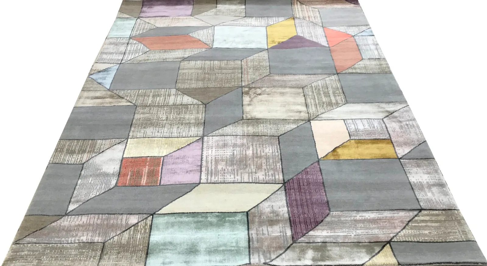 Ковер ручной работы Square Geometry