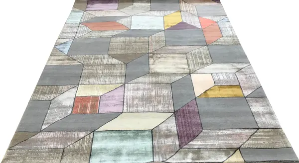Ковер ручной работы Square Geometry