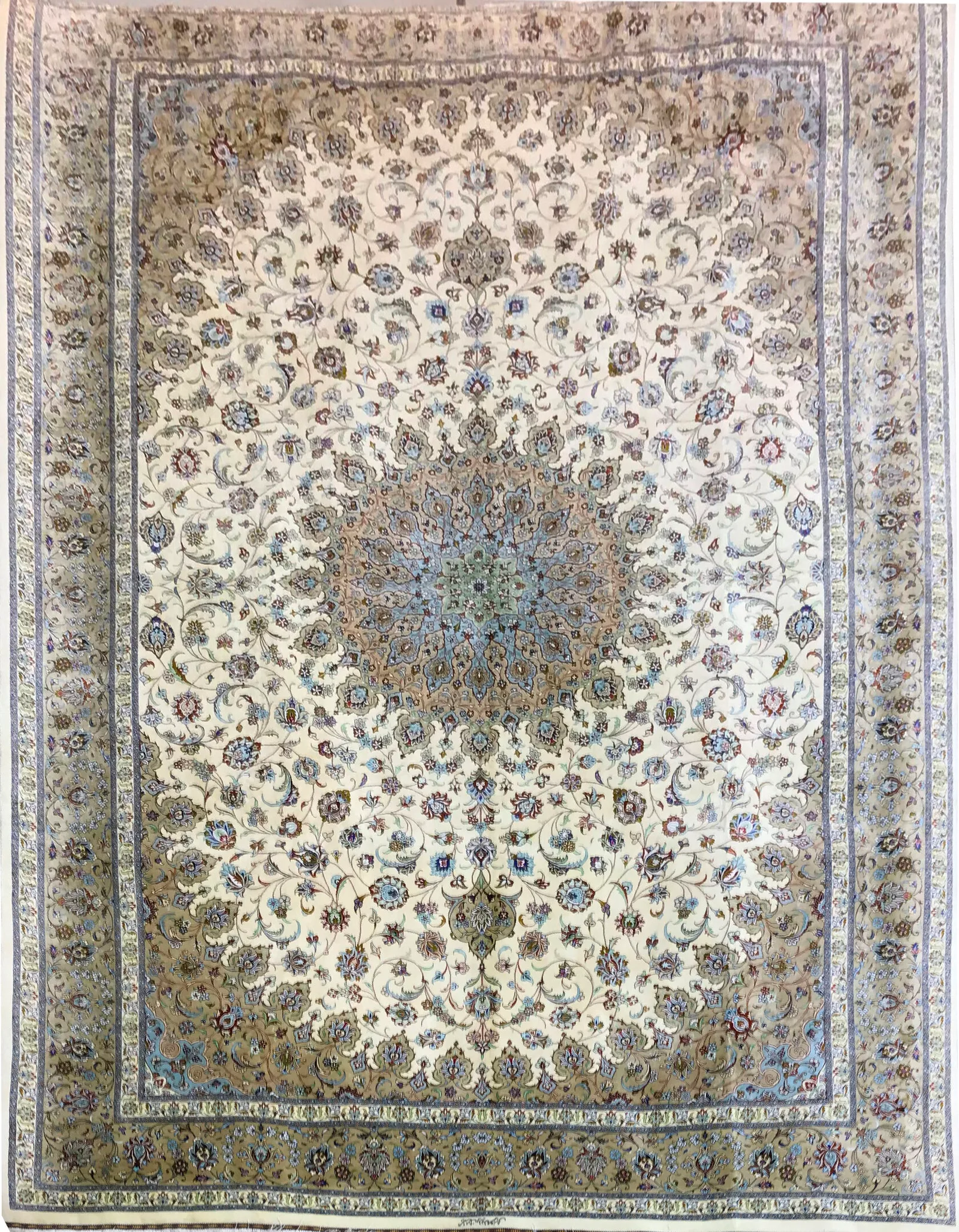 Персидский ковер ручной работы Kashan