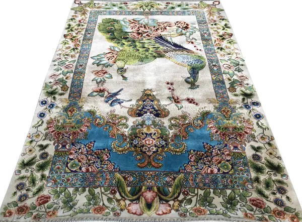 Ковер машинной работы Peacock Garden