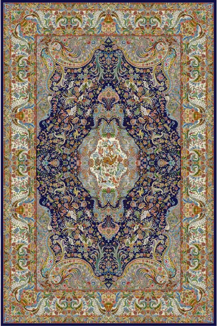 Ковер машинной работы Blue Heritage