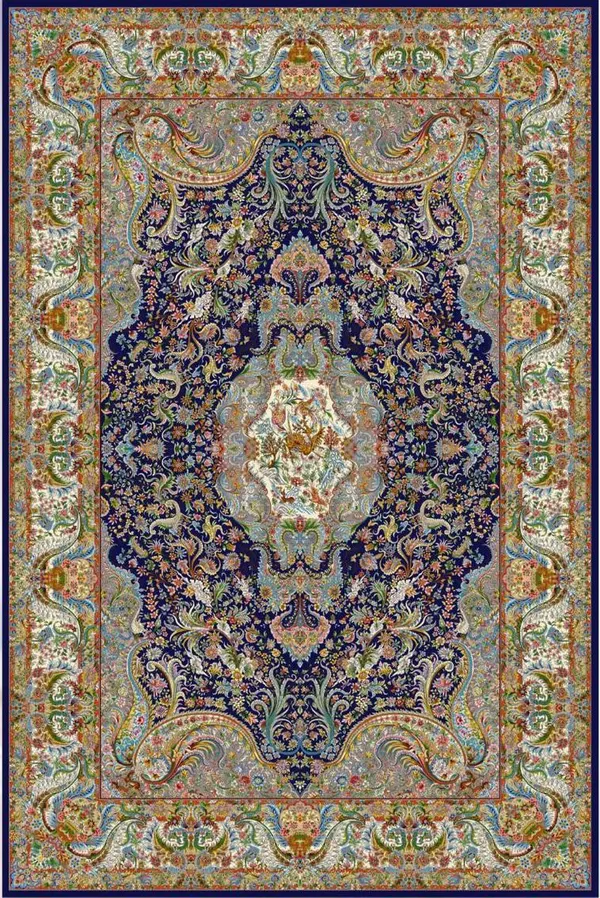 Ковер машинной работы Blue Heritage