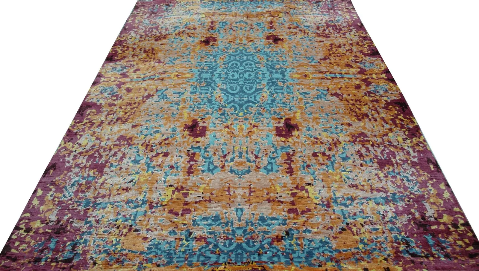 Ковер ручной работы Viscose Modern