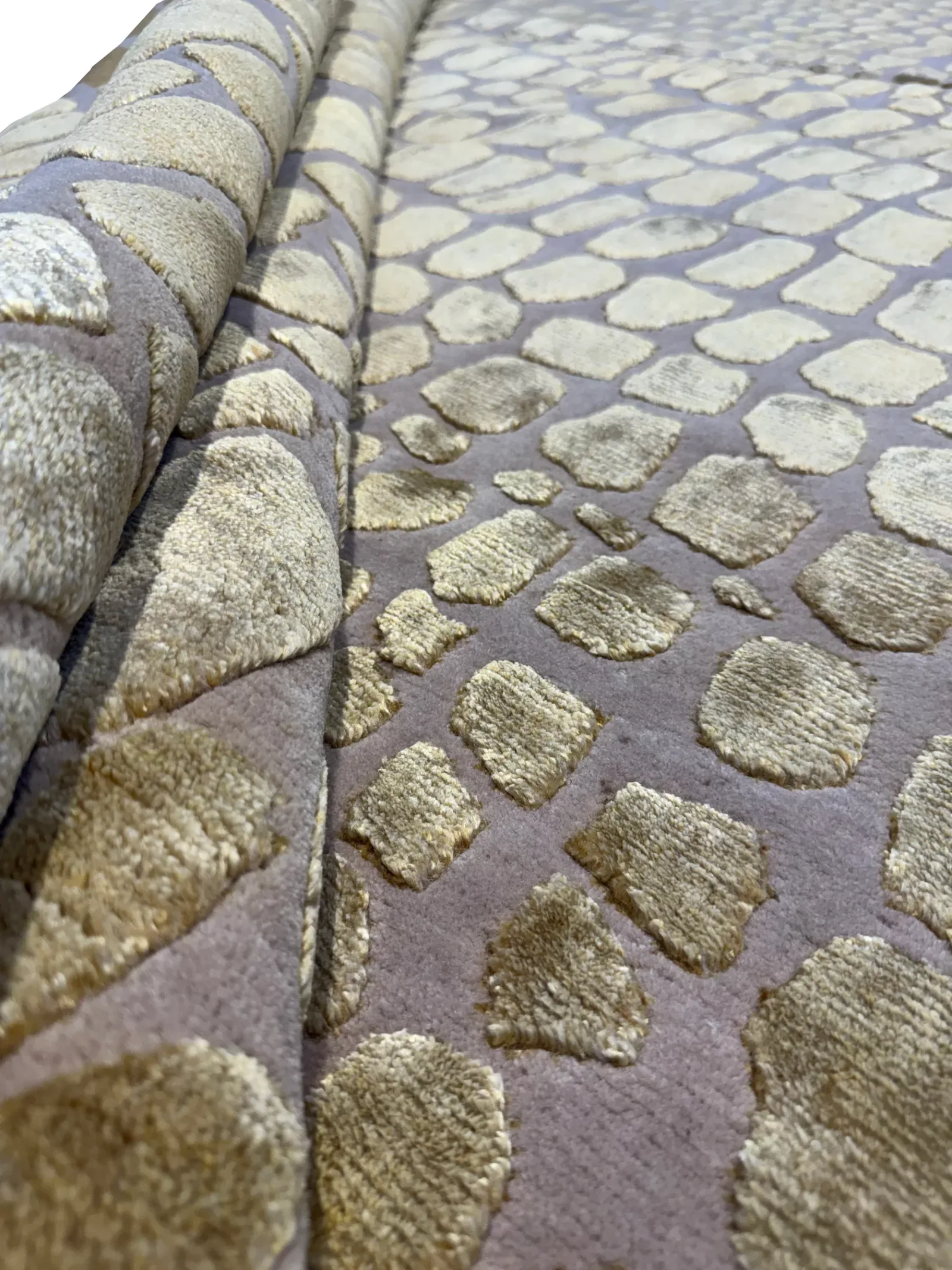 Ковер ручной работы Gold Leather