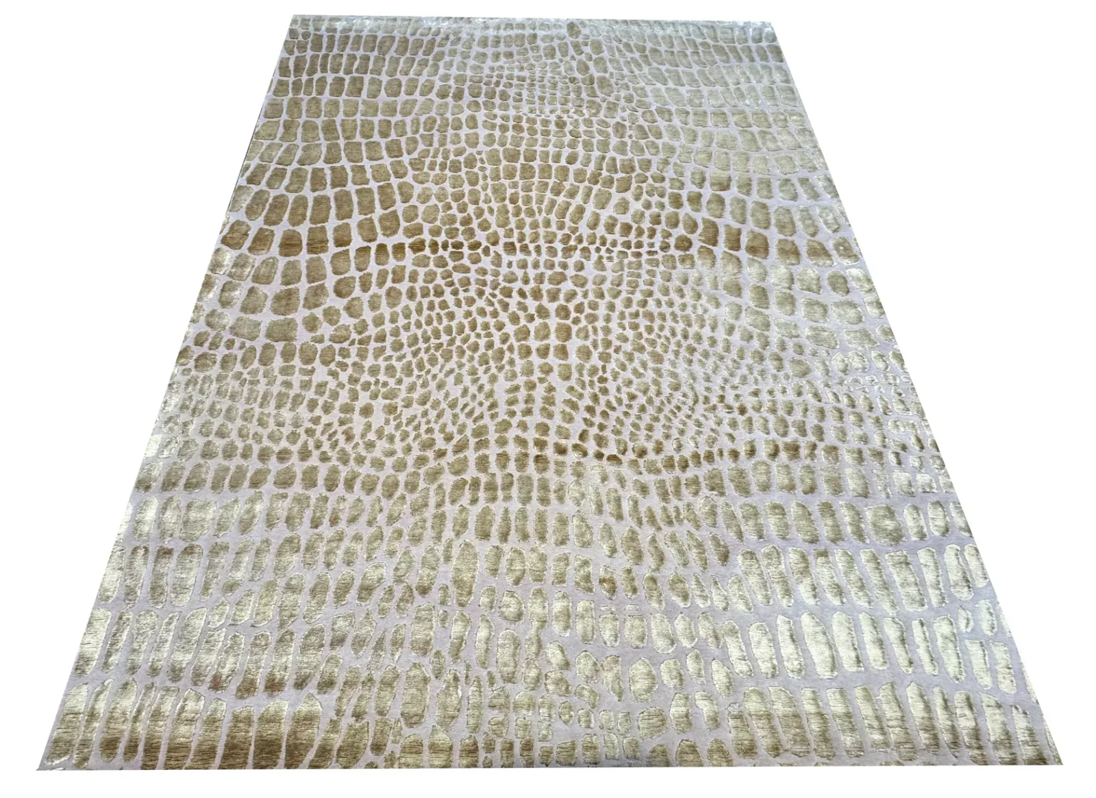 Ковер ручной работы Gold Leather