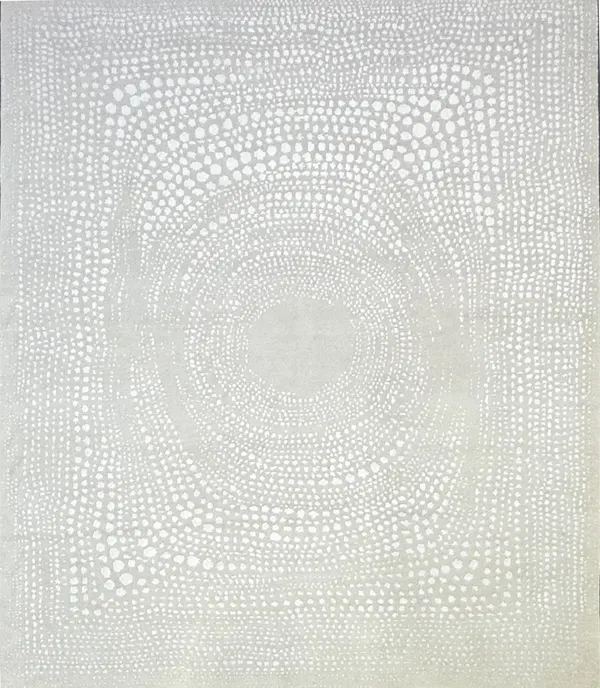 Ковер ручной работы White Dots Tasvira