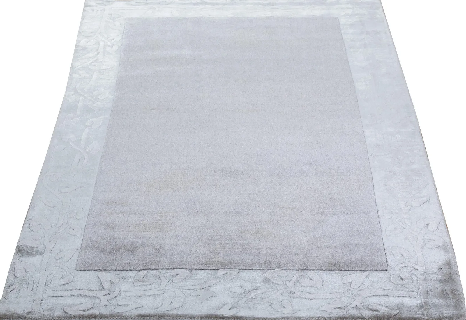 Ковер ручной работы Silver Minimalism