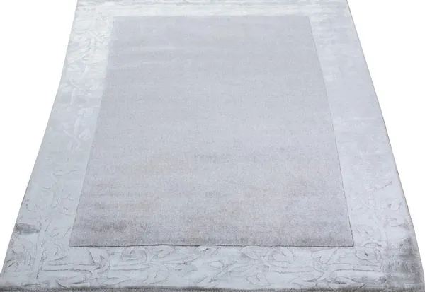 Ковер ручной работы Silver Minimalism