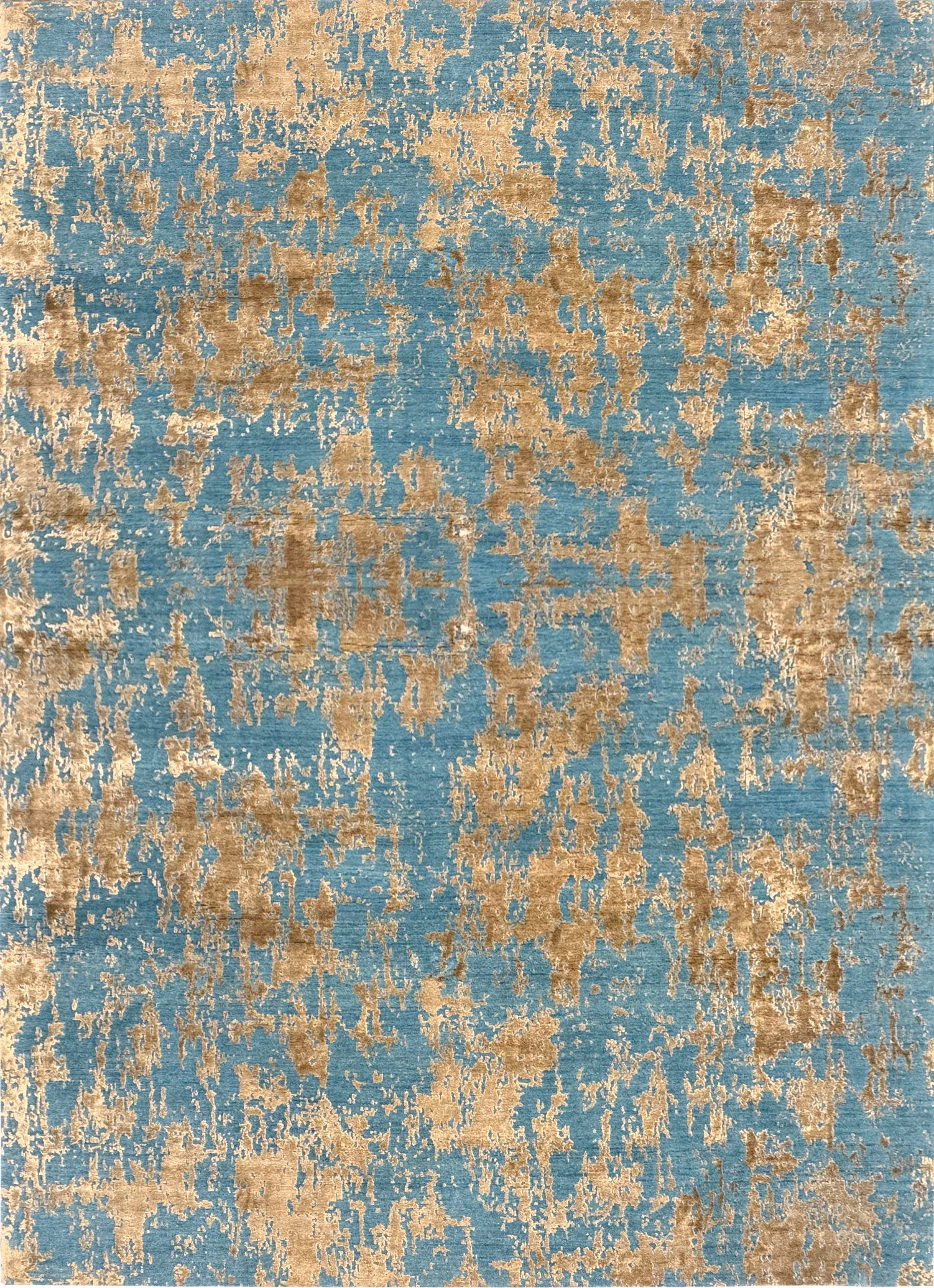 Ковер ручной работы Gold Ocean