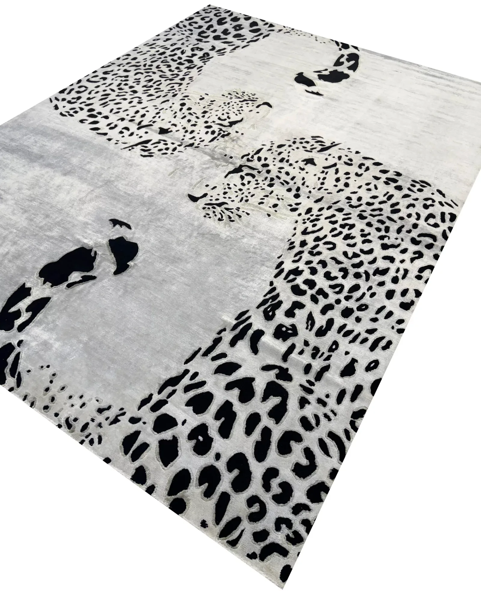 Ковер ручной работы Moonlit Leopard