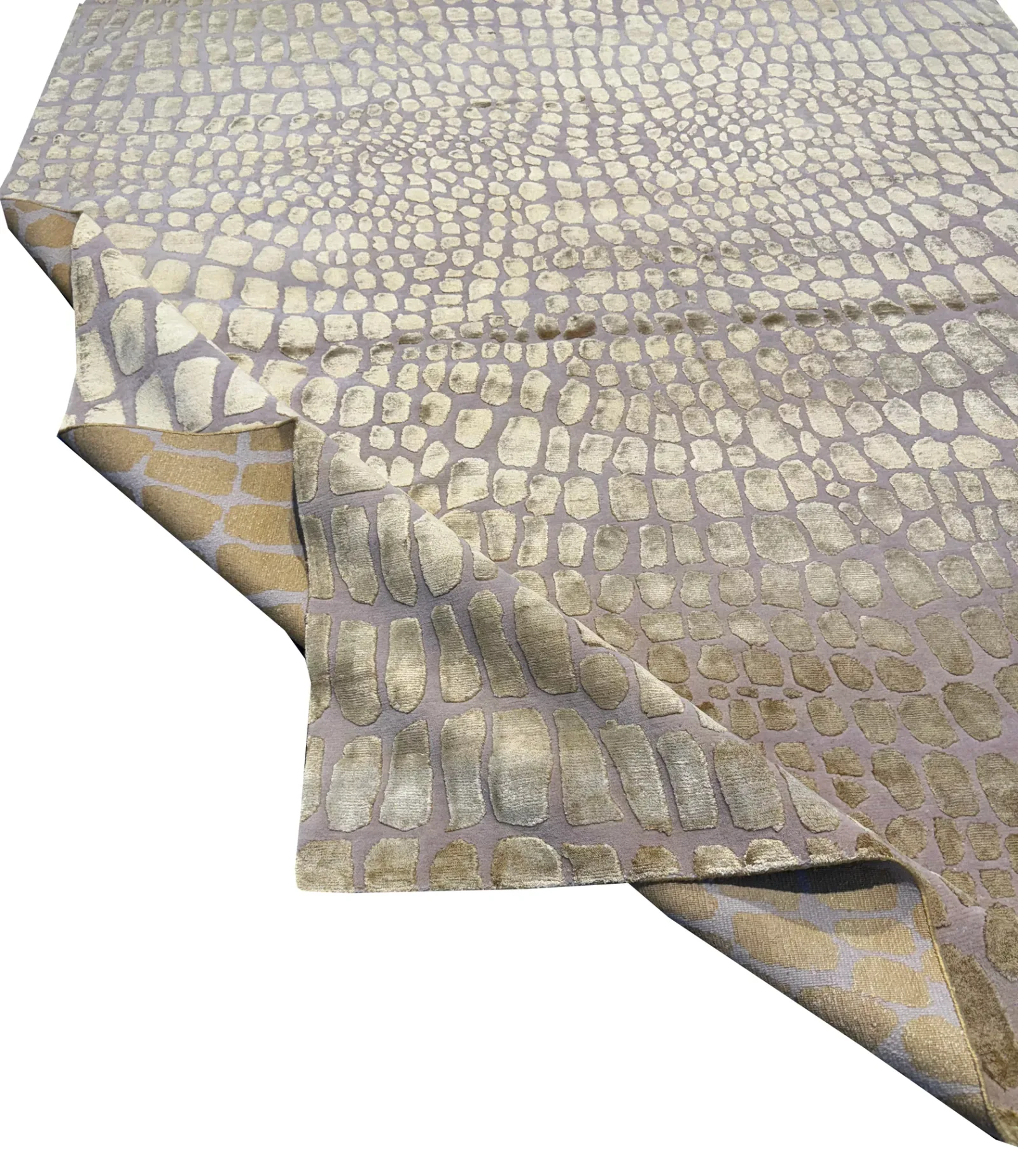Ковер ручной работы Gold Leather