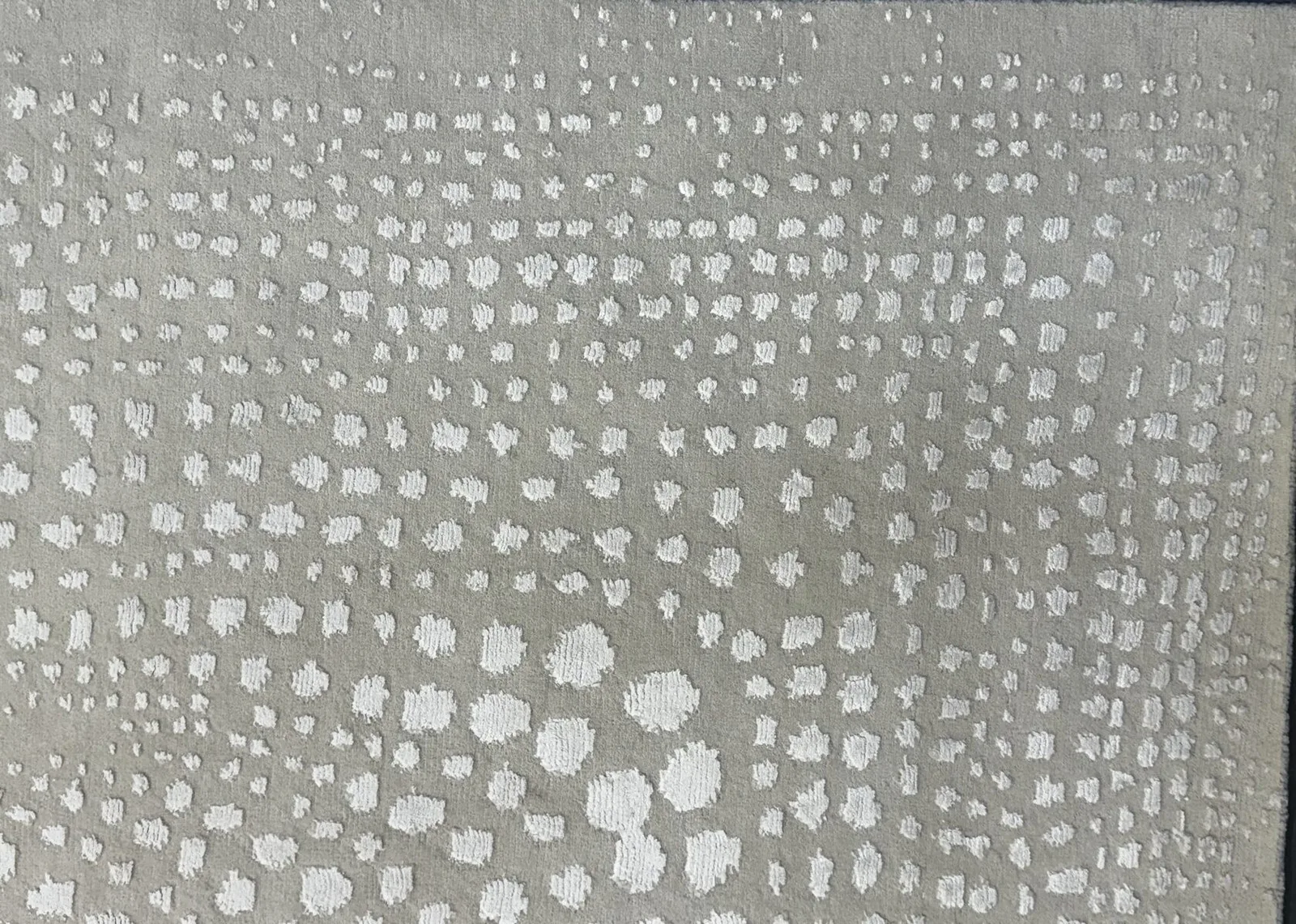 Ковер ручной работы White Dots Tasvira
