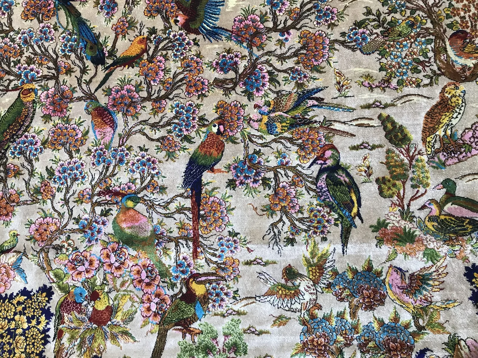 Ковер машинной работы Bird World