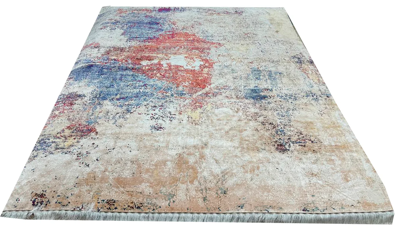 Ковер машинной работы с ручной обработкой Rainbow Rug
