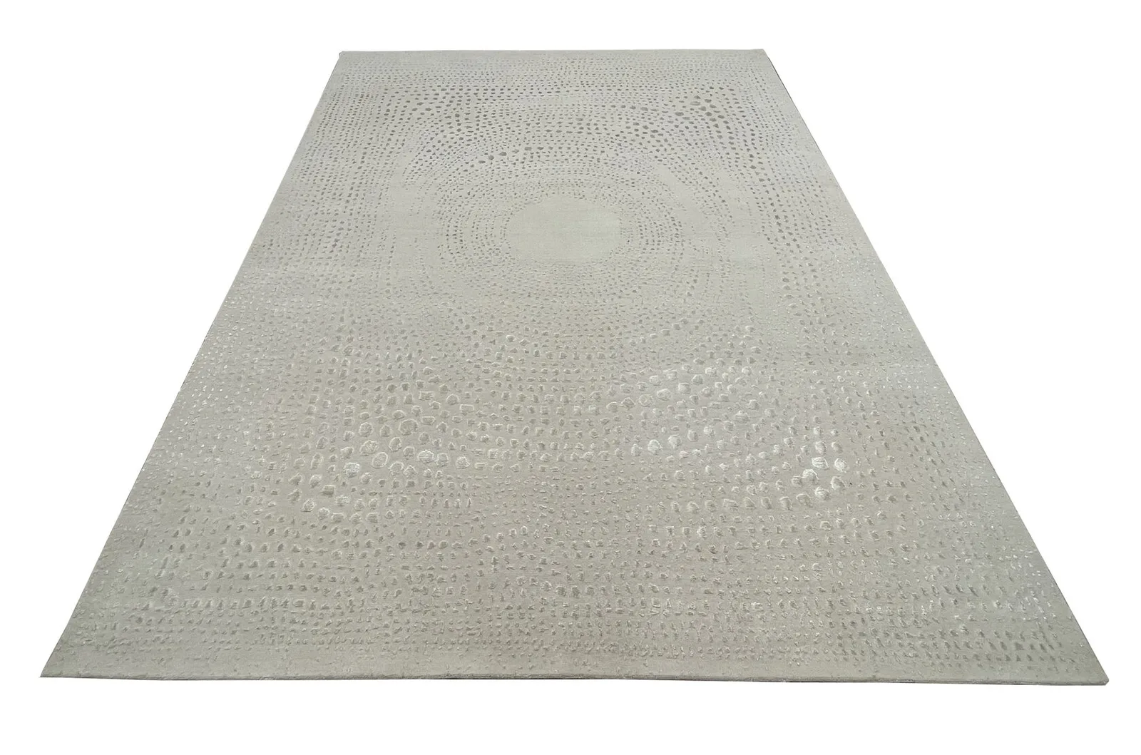 Ковер ручной работы White Dots Tasvira
