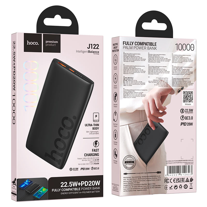 Power bank HOCO J122 10000 mAH — фото 6